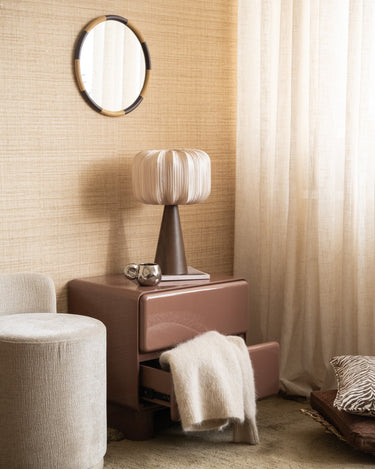 Mirror Arc Stripe Brown - Things I Like Things I Love