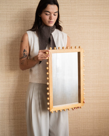 Mirror Beads Wood - Things I Like Things I Love