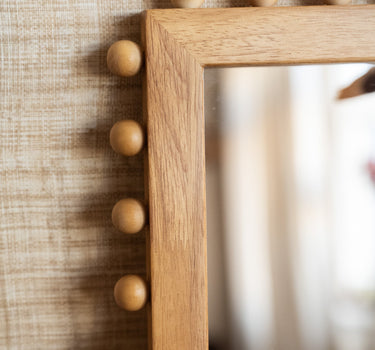 Mirror Beads Wood - Things I Like Things I Love