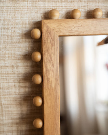 Mirror Beads Wood - Things I Like Things I Love