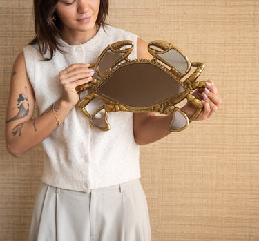 Mirror Crab Gold - Things I Like Things I Love