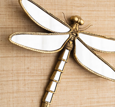 Mirror Dragonfly Gold - Things I Like Things I Love
