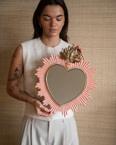 Mirror Heart Pink - Things I Like Things I Love