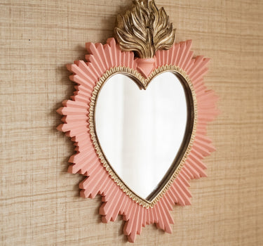 Mirror Heart Pink - Things I Like Things I Love