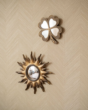 Mirror Lucky Clover Gold - Things I Like Things I Love