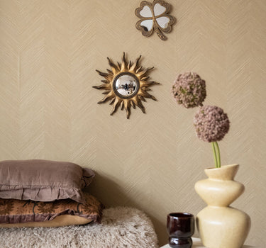 Mirror Lucky Clover Gold - Things I Like Things I Love