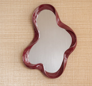 Mirror Organica Cherry Rood - Things I Like Things I Love