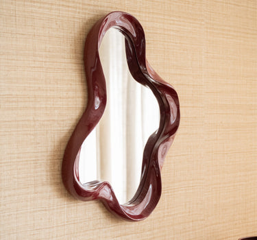 Mirror Organica Cherry Rood - Things I Like Things I Love