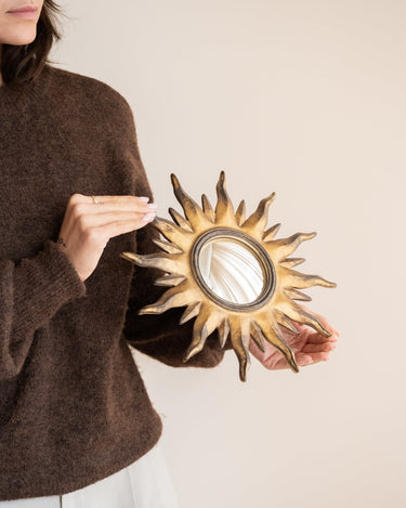 Spiegel Zon Goud