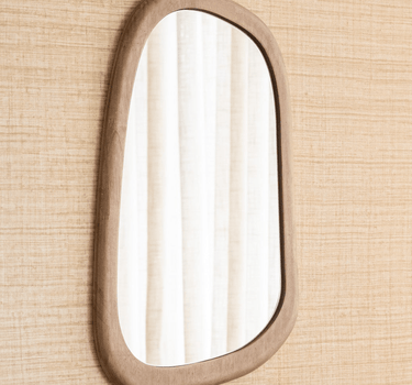 Mirror Wood Organic Rectangle - Things I Like Things I Love