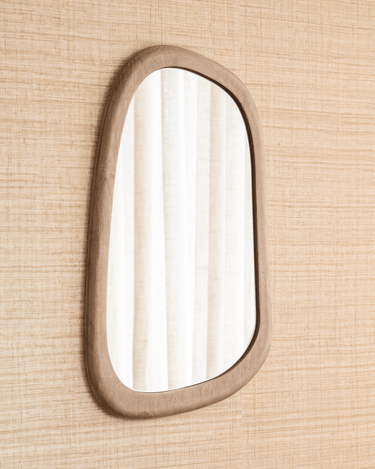 Mirror Wood Organic Rectangle - Things I Like Things I Love