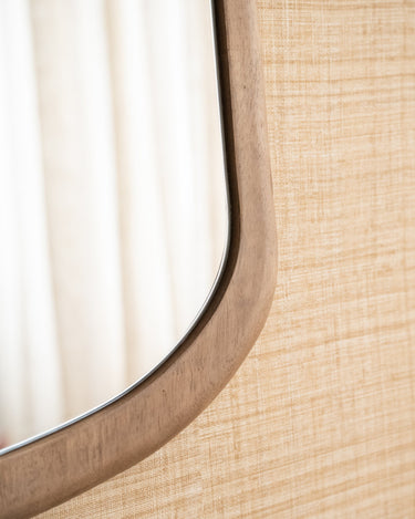 Mirror Wood Organic Rectangle - Things I Like Things I Love