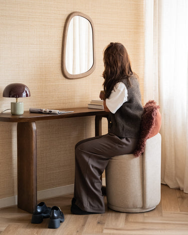 Mirror Wood Organic Rectangle - Things I Like Things I Love