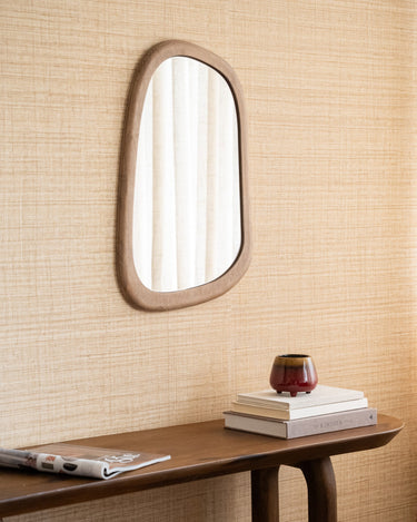 Mirror Wood Organic Rectangle - Things I Like Things I Love