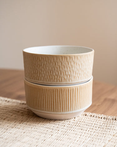 Miyaki Bowl Stripes / Hammered - Things I Like Things I Love