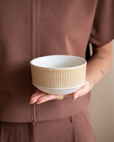 Miyaki Bowl Stripes / Hammered - Things I Like Things I Love