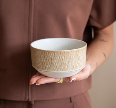 Miyaki Bowl Stripes / Hammered - Things I Like Things I Love