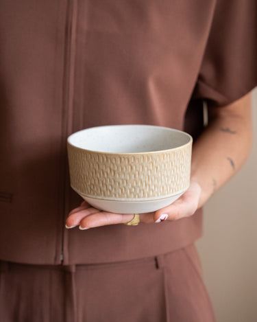 Miyaki Bowl Stripes / Hammered - Things I Like Things I Love