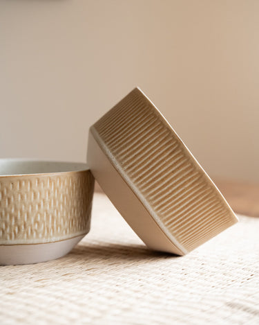 Miyaki Bowl Stripes / Hammered - Things I Like Things I Love