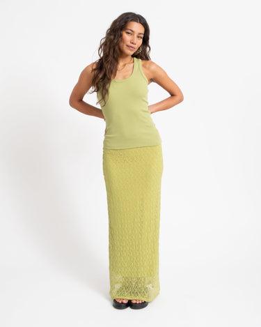 Monroe Lace Skirt Fern - Things I Like Things I Love