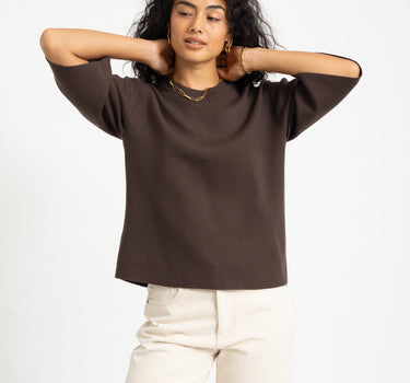 MSCH Agatha East Pullover Brown - Things I Like Things I Love