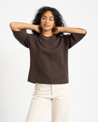 MSCH Agatha East Pullover Brown - Things I Like Things I Love