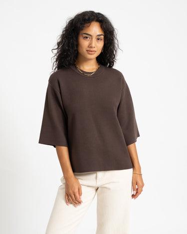 MSCH Agatha East Pullover Brown - Things I Like Things I Love