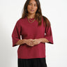 MSCH Agatha East Pullover Rood - Things I Like Things I Love