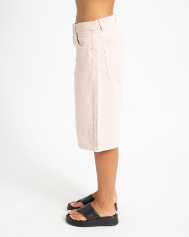 MSCH Aspen Ida Denim Shorts Lichtroze - Things I Like Things I Love
