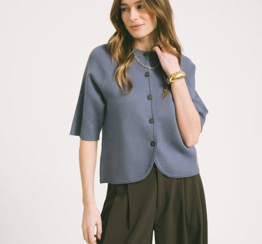 MSCH Aubree Cardigan Blue - Things I Like Things I Love