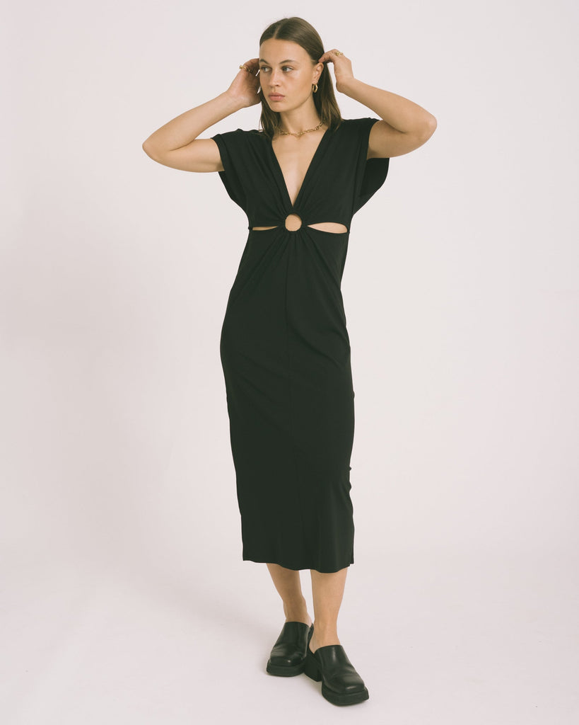 MSCH Celya Noriel Dress Black - Things I Like Things I Love