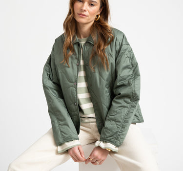 MSCH Chista Jacket Green - Things I Like Things I Love