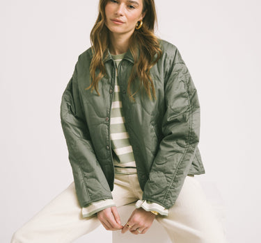 MSCH Chista Jacket Green - Things I Like Things I Love