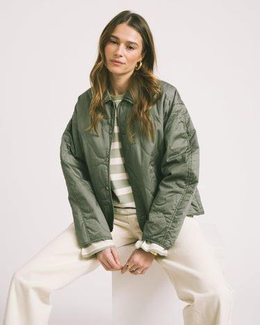 MSCH Chista Jacket Green - Things I Like Things I Love