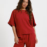 MSCH Daria Top Red - Things I Like Things I Love