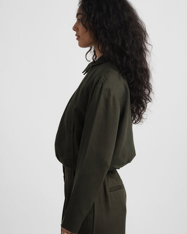 MSCH Esterika Jacket Green - Things I Like Things I Love