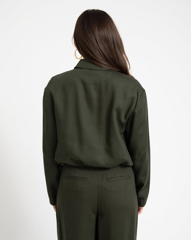 MSCH Esterika Jacket Green - Things I Like Things I Love