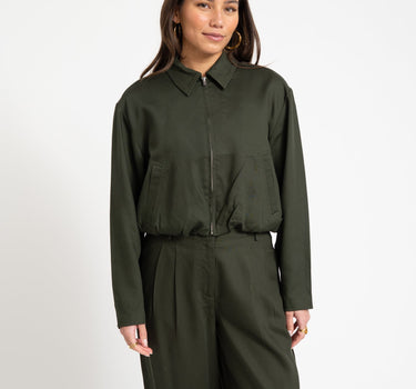 MSCH Esterika Jacket Green - Things I Like Things I Love