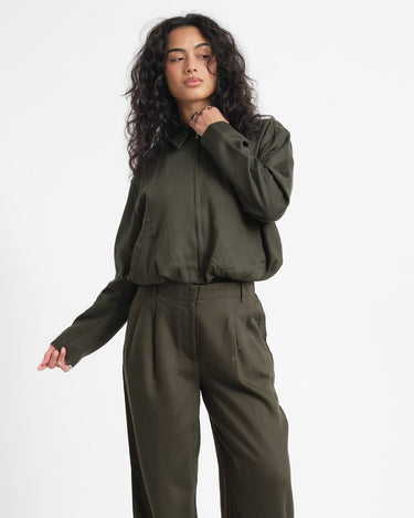 MSCH Esterika Jacket Green - Things I Like Things I Love