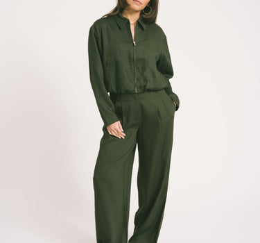 MSCH Esterika Pants Green - Things I Like Things I Love