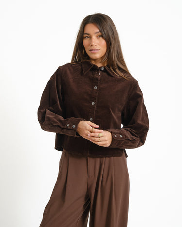 MSCH Filippa Shirt Bruin - Things I Like Things I Love