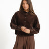 MSCH Filippa Shirt Bruin - Things I Like Things I Love