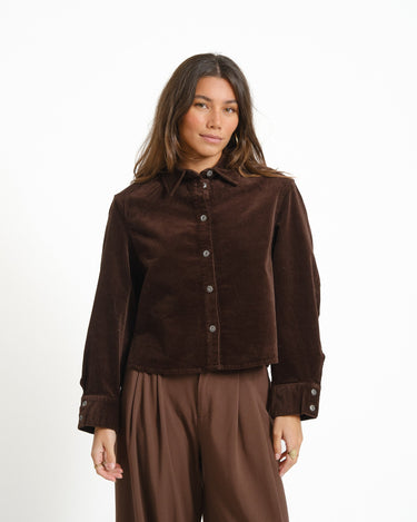 MSCH Filippa Shirt Bruin - Things I Like Things I Love