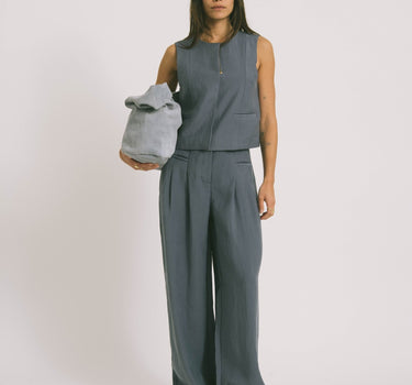 MSCH Frode Pants Blue - Things I Like Things I Love