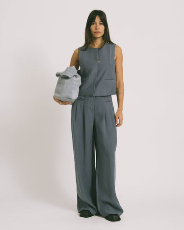 MSCH Frode Pants Blue - Things I Like Things I Love