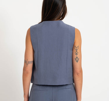 MSCH Frode Waistcoat Blue - Things I Like Things I Love