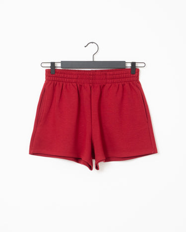 MSCH Harissa Ima Q Sweat Shorts Rood - Things I Like Things I Love