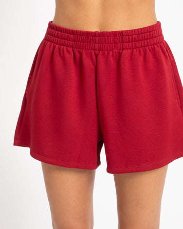 MSCH Harissa Ima Q Sweat Shorts Rood - Things I Like Things I Love