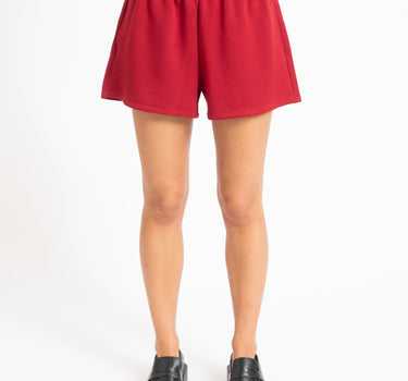 MSCH Harissa Ima Q Sweat Shorts Rood - Things I Like Things I Love