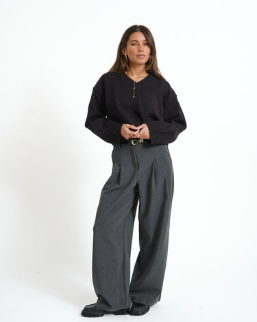 MSCH Henrike Pants Grijs - Things I Like Things I Love